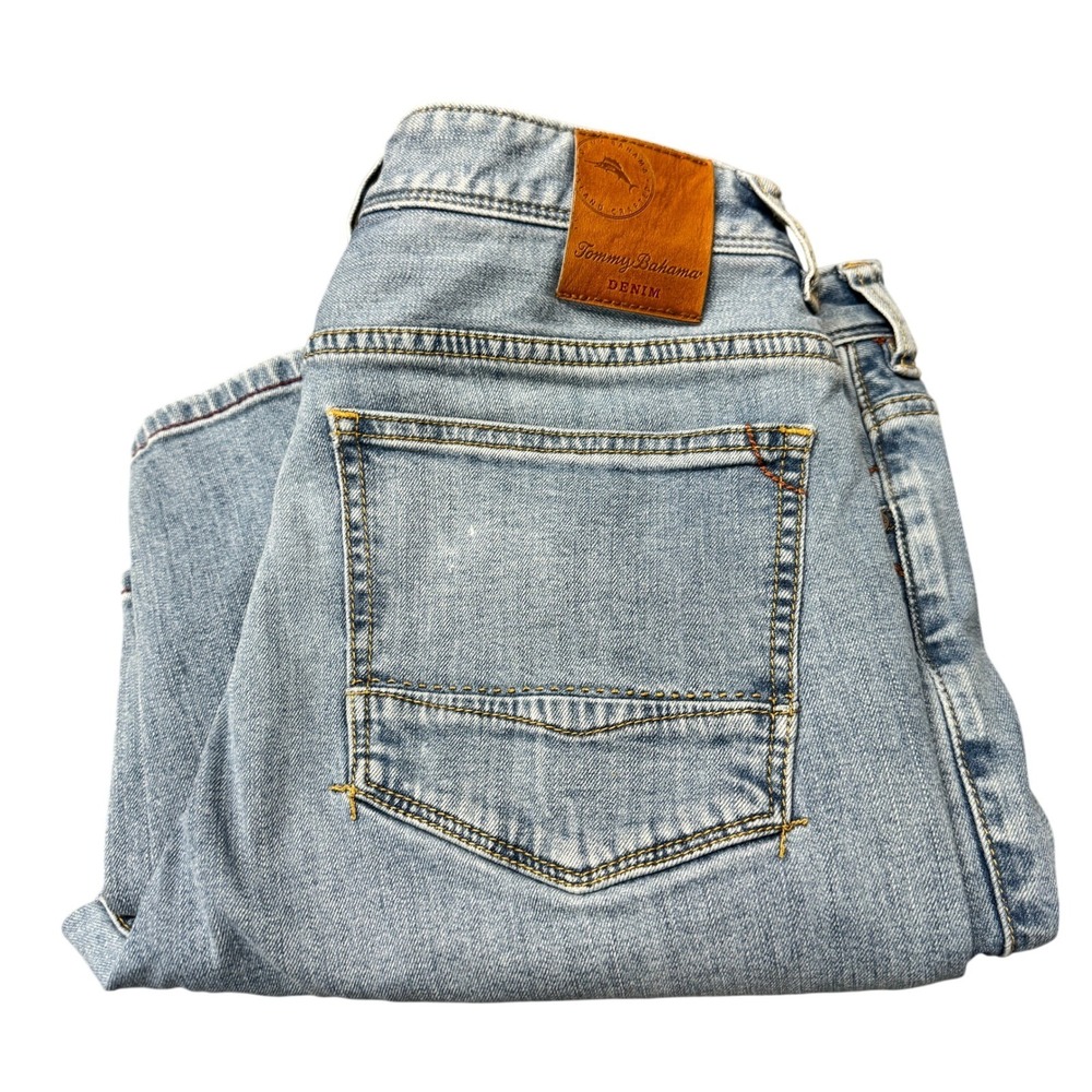 Tommy Bahama Jeans Mens 33x30 (33x29 ACTUAL) Sand Drifter Blue Denim Coastal